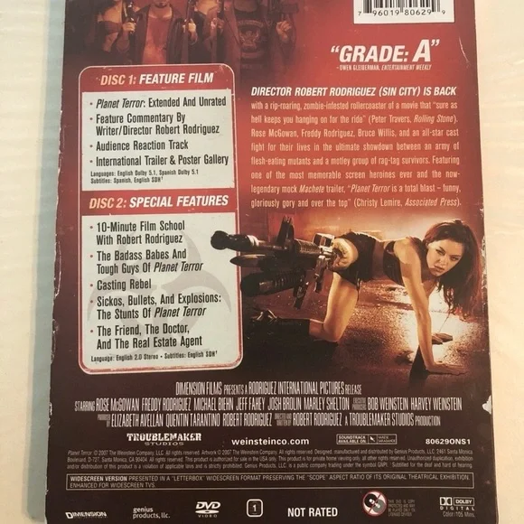 Planet Terror Steelbook Case - Picture 3 of 9